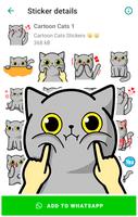Cartoon Cat Stickers poster