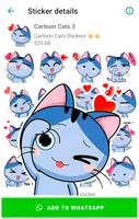 Cartoon Cat Stickers screenshot 2