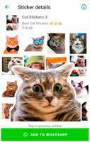 Cute Cat Stickers for WhatsApp 截图 2