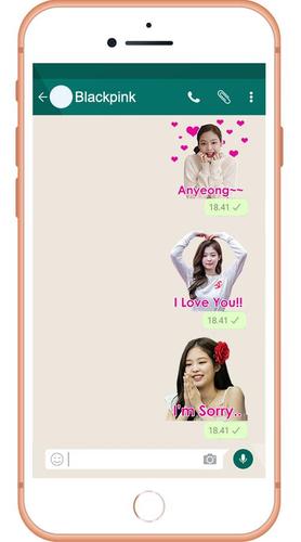 Black pink WAStickerApp - Sticker Pack For Whatsap APK pour Android  Télécharger