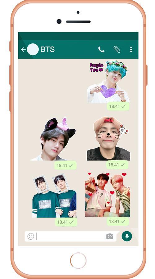 Bts Sticker Wastickerapps Sticker For Whatsapp For Android Apk Download
