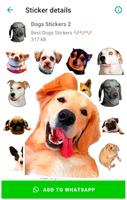 Cute Dog Stickers for WhatsApp اسکرین شاٹ 1