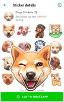 Cute Dog Stickers for WhatsApp اسکرین شاٹ 3