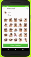 Stickers chiens pour Whatsapp - WAStickerApp capture d'écran 2