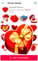 Romantic Love stickers screenshot 3