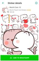 Mochi Cat Stickers স্ক্রিনশট 3