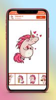 Unicorn Stickers capture d'écran 3