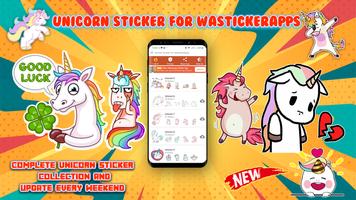 Unicorn Stickers Affiche