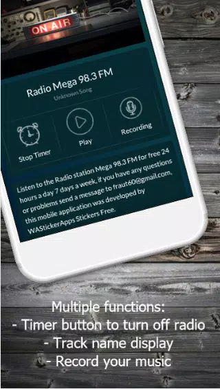 Descarga de APK de Radio Mega 98.3 FM App Gratis para Android