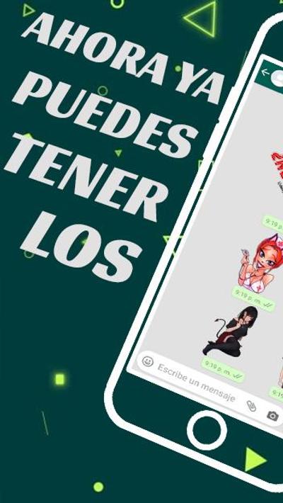 Stickers Hot para WhatsApp (WaStickers App) poster
