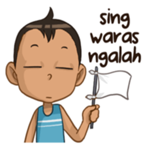 Gambar Stiker Wa Lucu Jawa