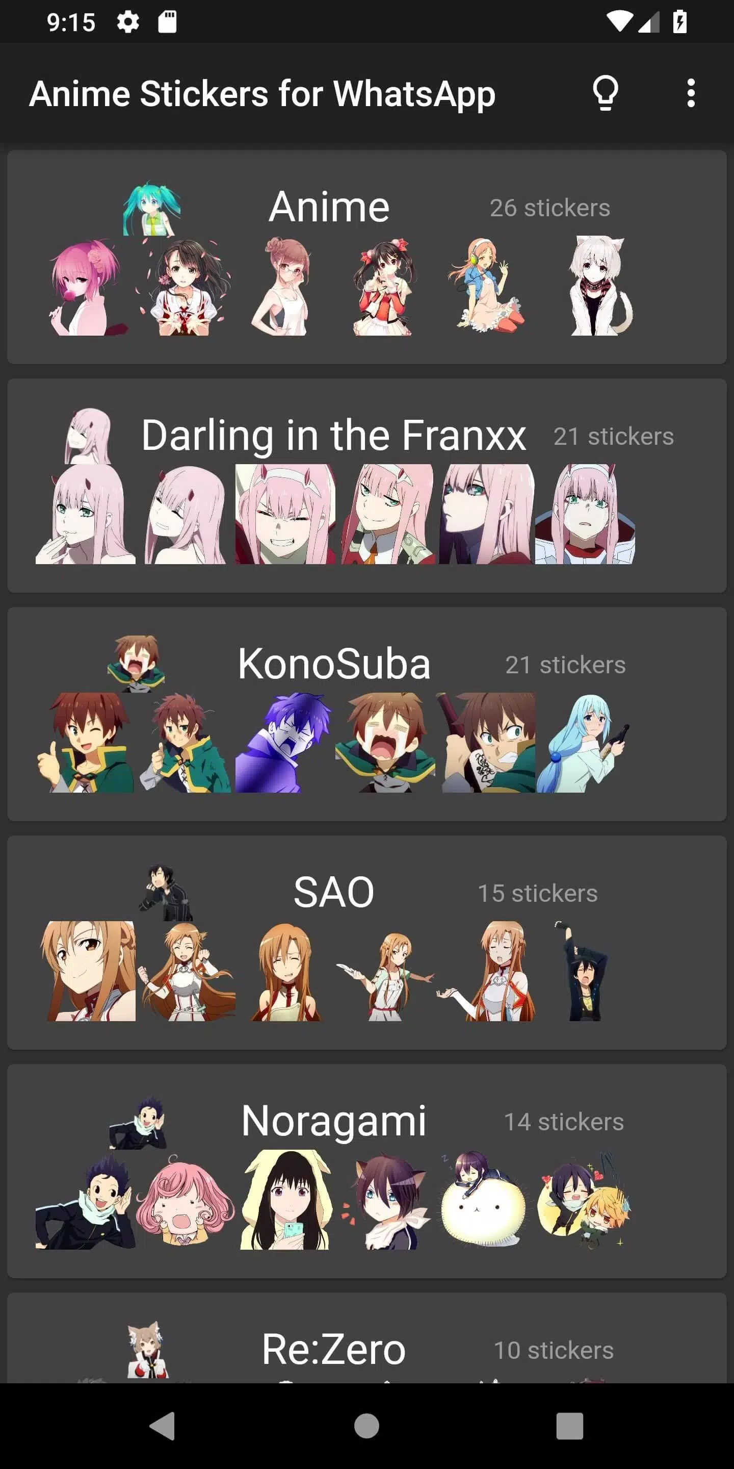 Anime/meme sticker pack - Figurinhas para WhatsApp