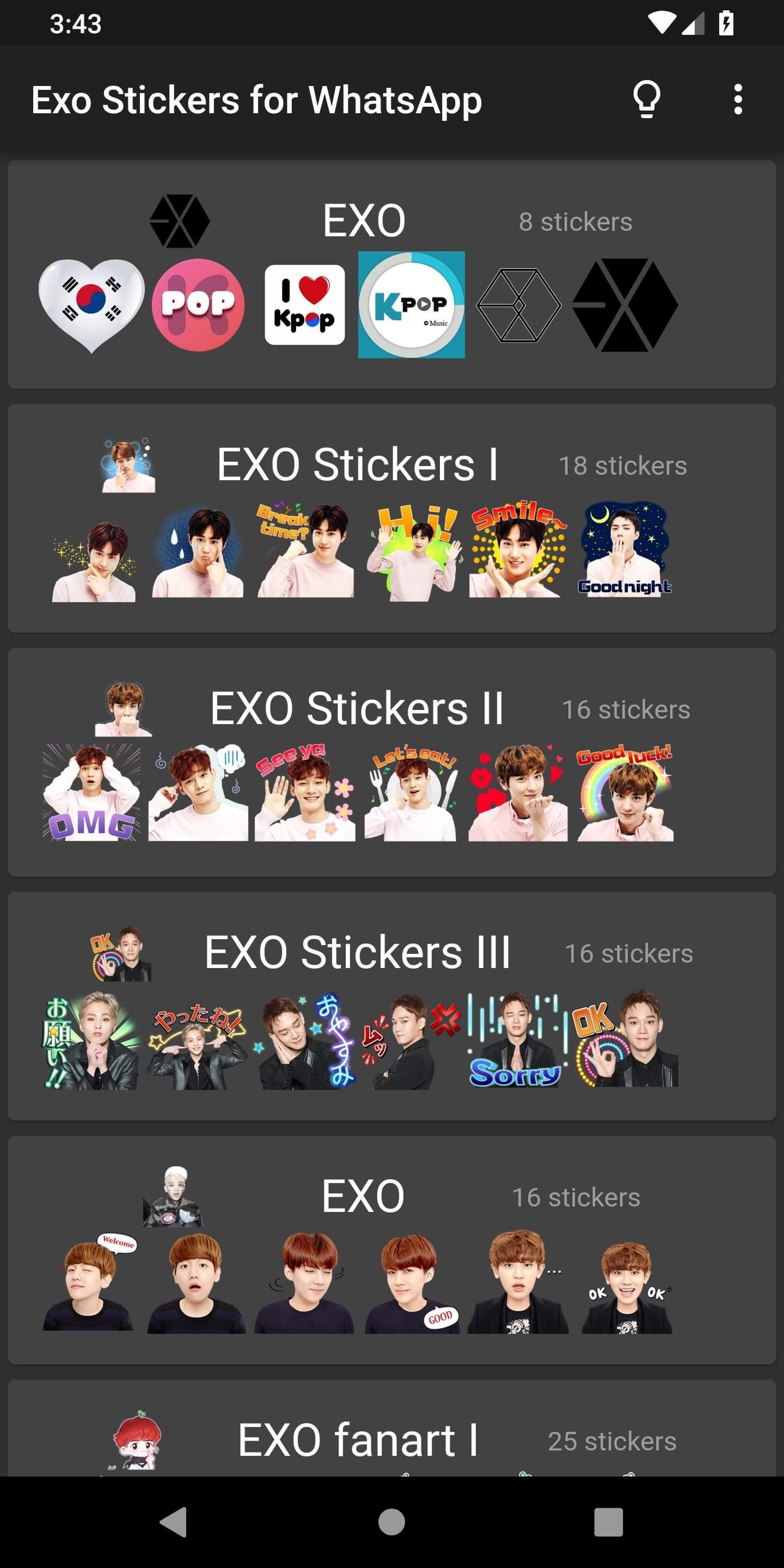 Exo Stickers For Whatsapp For Android Apk Download