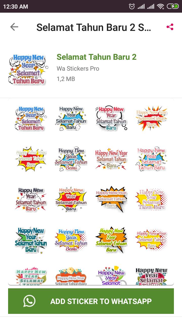 Stiker Tahun Baru 2020 Wastickerapps For Android Apk Download