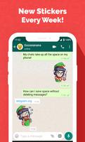 Christmas Stickers for WhatsApp 🎅 - WASTickers اسکرین شاٹ 1