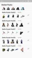 Battle Royale Stickers screenshot 1