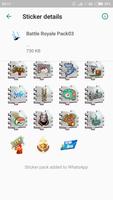 Battle Royale Stickers تصوير الشاشة 3