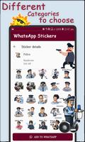 New Emoji Stickers (WastickerApps) اسکرین شاٹ 3