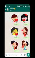 Kiss A Ginger Day Sticker syot layar 1