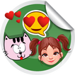 Cinta, Girly, Fun Stiker untuk WApp WAStickerApps