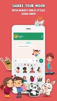 Любовь, девчушка наклейки для WAStickerApps скриншот 2