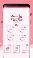 Valentine's Stickers скриншот 1