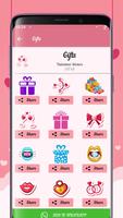 Valentine's Stickers скриншот 3