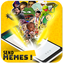 Send Meme Stickers for Whatsapp APK