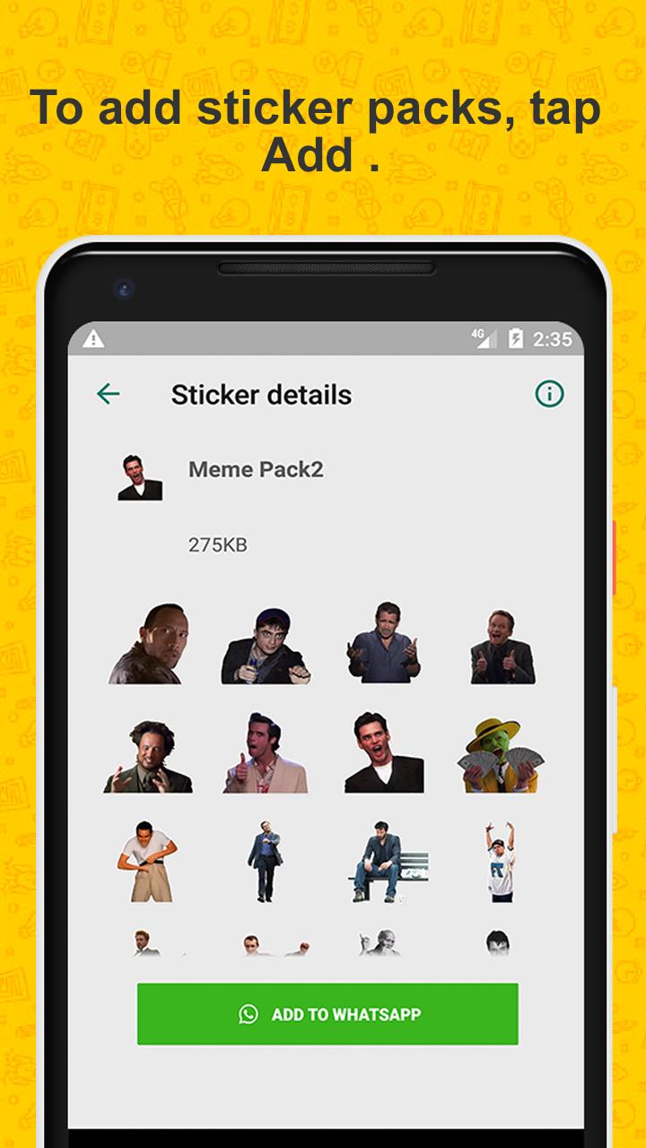 Send Meme Stickers For Whatsapp For Android Apk Download