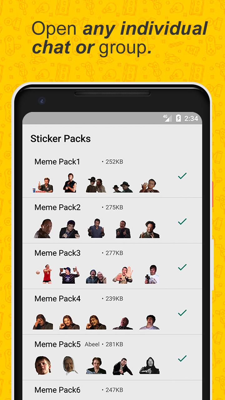 Send Meme Stickers For Whatsapp For Android Apk Download