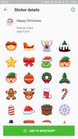 Christmas Emoji New WAStickerApps for WhatsApp capture d'écran 2