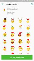 Christmas Emoji New WAStickerApps for WhatsApp capture d'écran 3