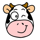 WAStickerApps - Cute Cow is Here Zeichen