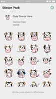 WAStickerApps - Cute Cow is Here Screenshot 1