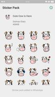WAStickerApps - Cute Cow is Here screenshot 1