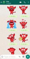 WAStickerApps - Cute Evil screenshot 2