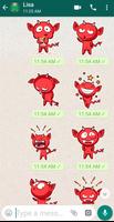 WAStickerApps - Cute Evil screenshot 3