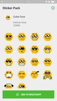 WAStickerApps - Cube Face Screenshot 1