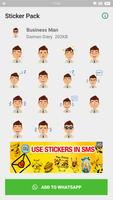 WAStickerapps - Business Man Plakat