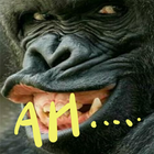 WAStickerapps - Gorilla Meme ikon