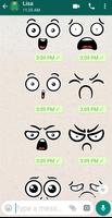 WAStickerapps - Kawaii Face Emoticon Screenshot 3