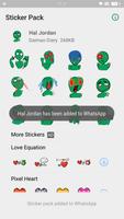 WAStickerapps - Hal Jordan Screenshot 1