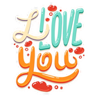 WAStickerapps - Love is all you need Zeichen