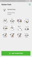 WAStickerApps - Spotted Dog Plakat