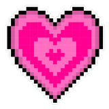WAStickerApps - Pixel Heart Zeichen