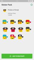 WAStickerApps - Pirates of Emoji Plakat