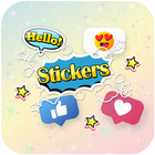 All in One Stickers & Sticker creator for WhatsApp 图标