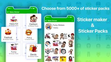 Sticker Maker for WhatsApp - WASticker Pack Apps screenshot 1