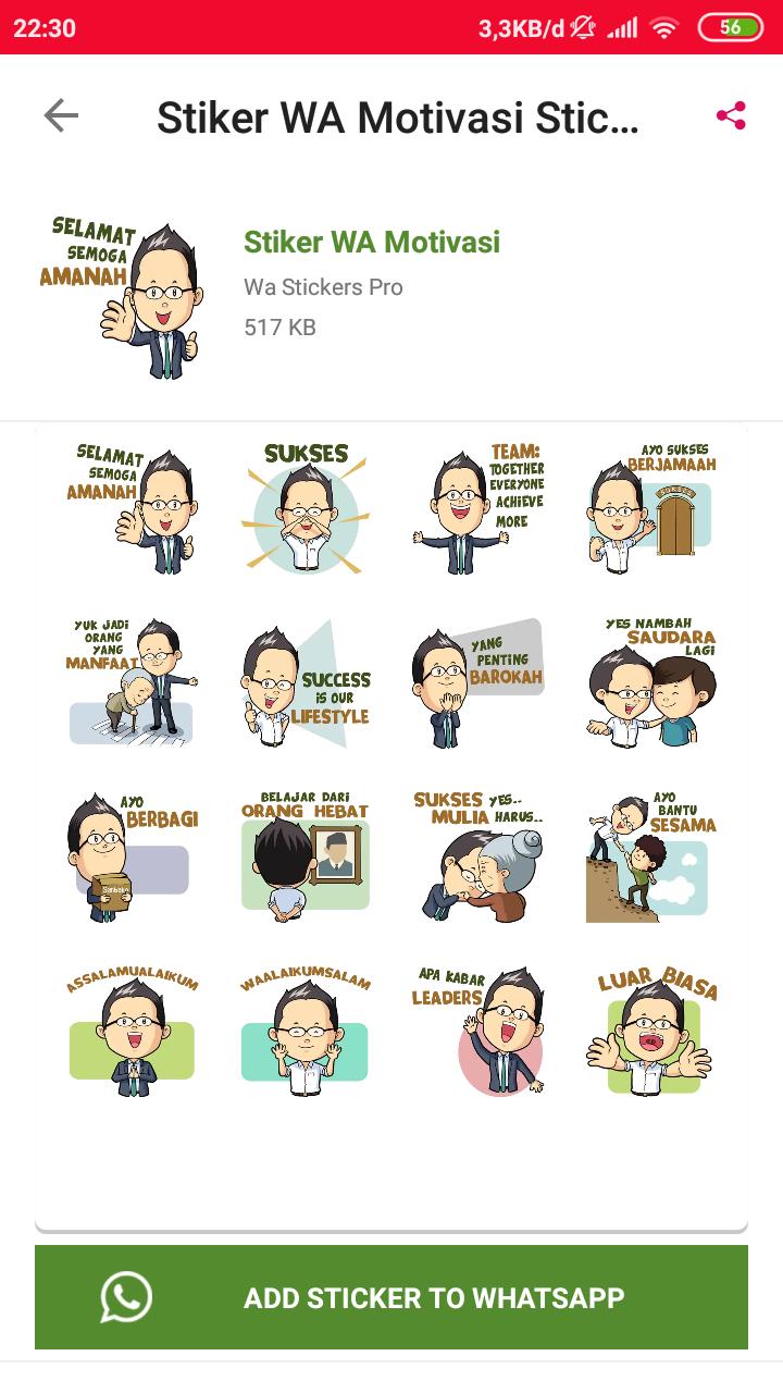 Stiker Wa Motivasi Stiker Wamotivasi Semangat For Android