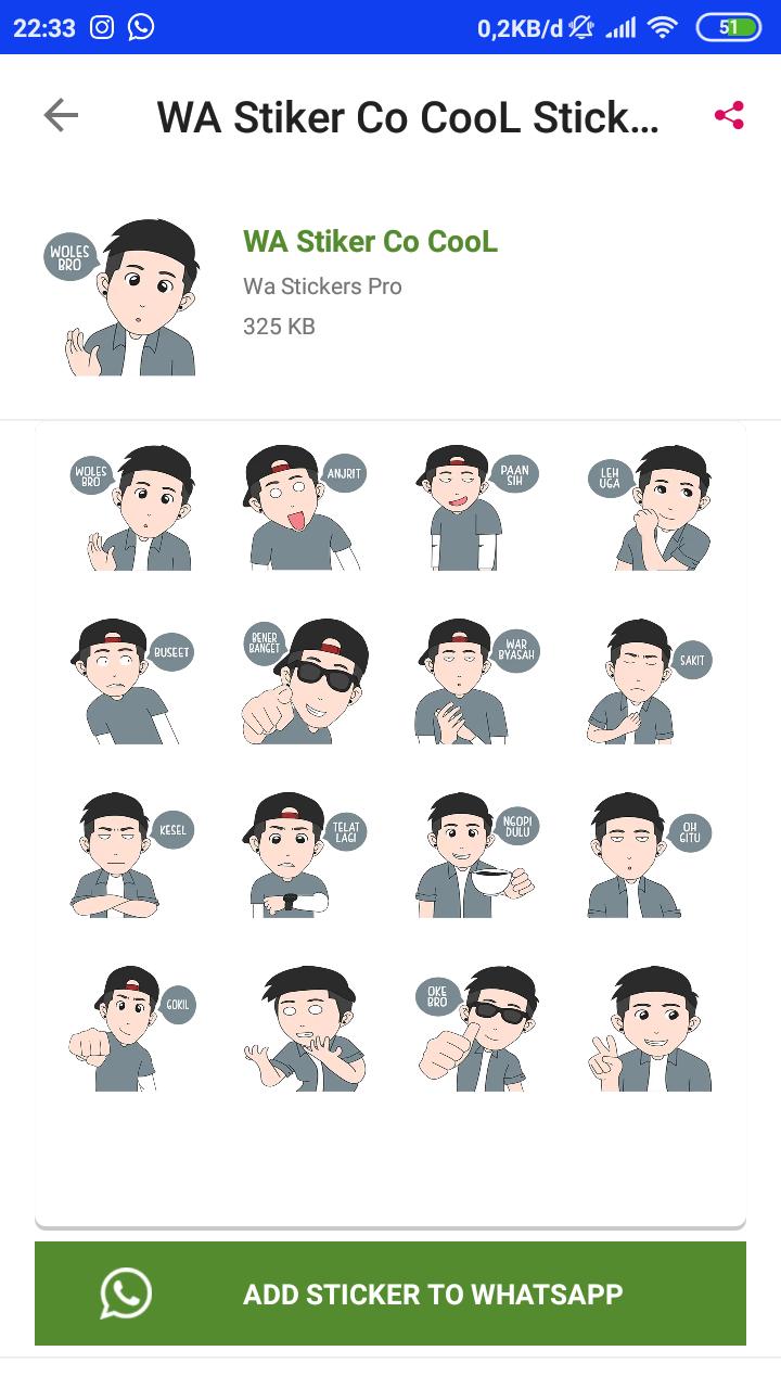 Stiker Wa Cowo Kece Stiker Whatsapapp Fr Android Apk